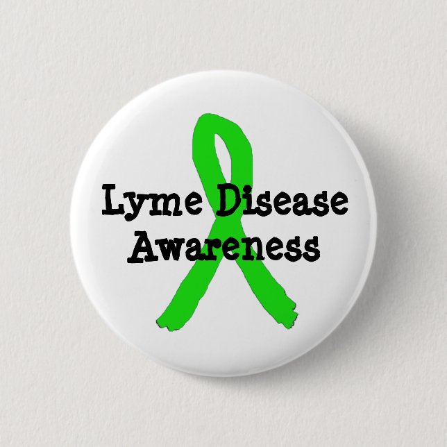 Schaltfläche "Bekannte Lyme-Krankheit" Button (Vorderseite)