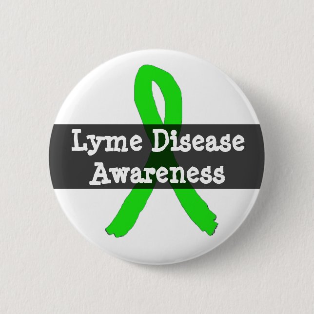 Schaltfläche "Bekannte Lyme-Krankheit" Button (Vorderseite)