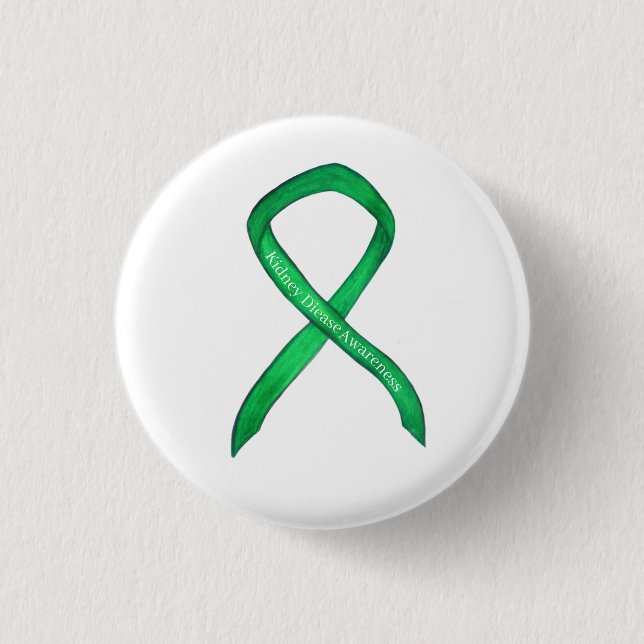 Schaltfläche "Bekannte Nierenerkrankungen" grüne M Button (Vorderseite)