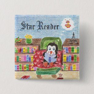 Schaltfläche "Belohnung für Pinguine lesen" Button