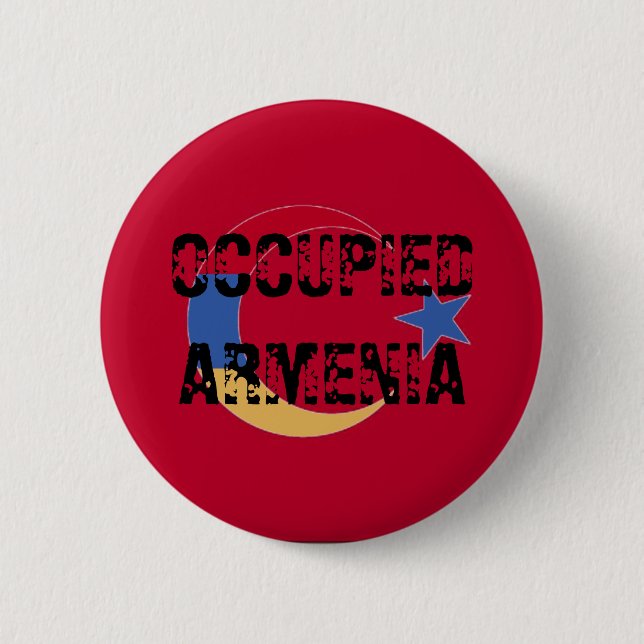 Schaltfläche "Besetzte Armenien" Button (Vorderseite)