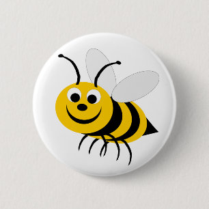 Schaltfläche "Bienendesign" Button