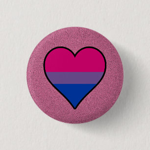 Schaltfläche "Bisexuelle Flagge" Button