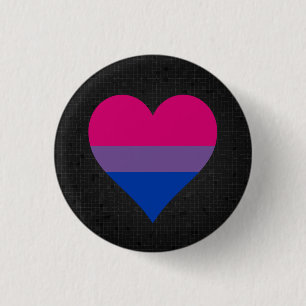 Schaltfläche "Bisexuelle Flagge" Button