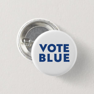 Schaltfläche Blau, weiß, blau Button wählen