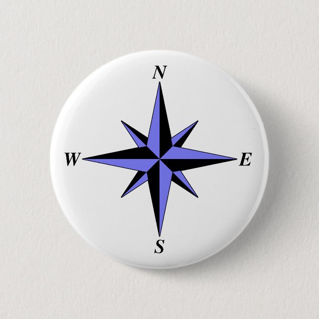 Schaltfläche "Blaue Nordarme" Button (Vorderseite)