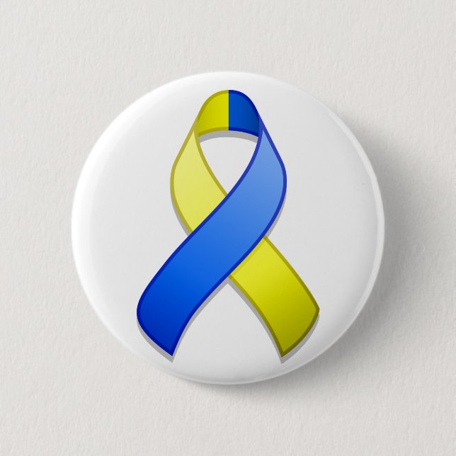 Schaltfläche "Blue and Yellow Awareness" Button (Vorderseite)