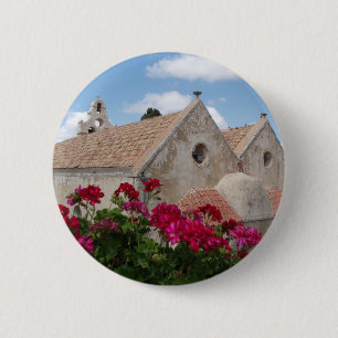 Schaltfläche Blume der Kirche Button