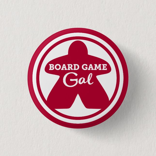 Schaltfläche "Board Game White Frame" Button (Vorderseite)