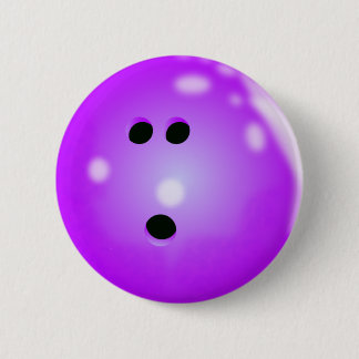 Schaltfläche "Bowling Ball" (Lila) Button