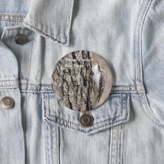 Schaltfläche "Brauner Strampler" Button (Beispiel)