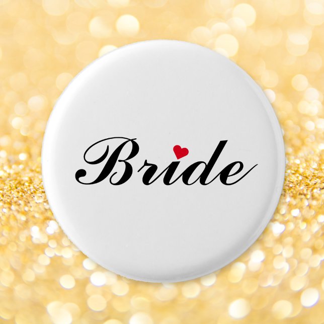 Schaltfläche "Bride Wedding Junggeselinnen-Abschie Button (Bride Wedding Bachelorette Party Round Pin Button)