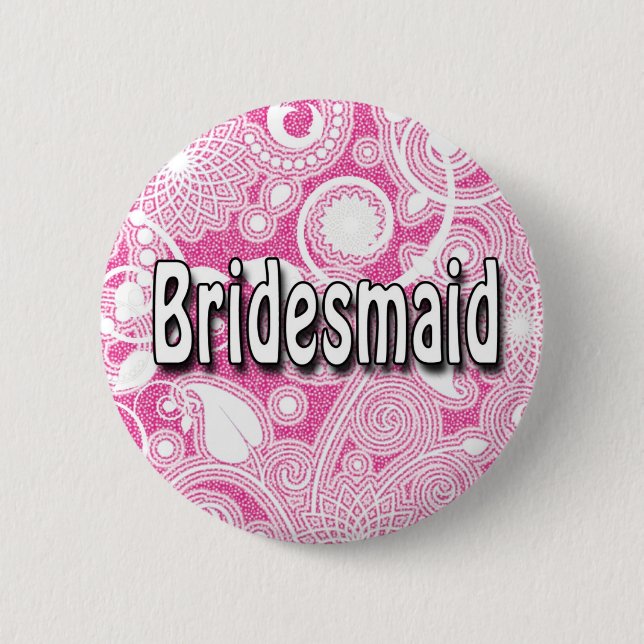 Schaltfläche: Bridesmaid Button (Vorderseite)