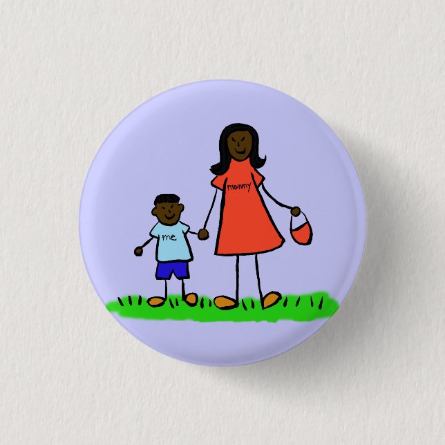 Schaltfläche Button für benutzerdefinierte Familie (Vorderseite)