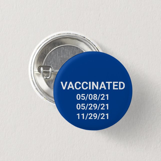 Schaltfläche Button mit den blauen benutzerdefinie (Vorne & Hinten)