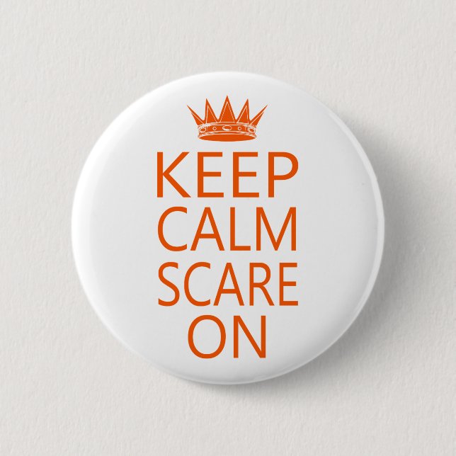 Schaltfläche "Calm Scare behalt" Button (Vorderseite)