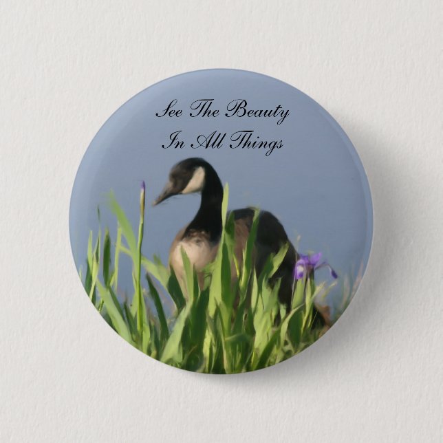 Schaltfläche "Canada Goose Beauty Inspiration" Button (Vorderseite)