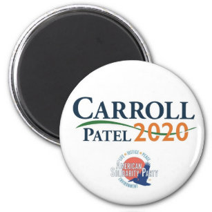 Schaltfläche Carroll/Patel Magnet