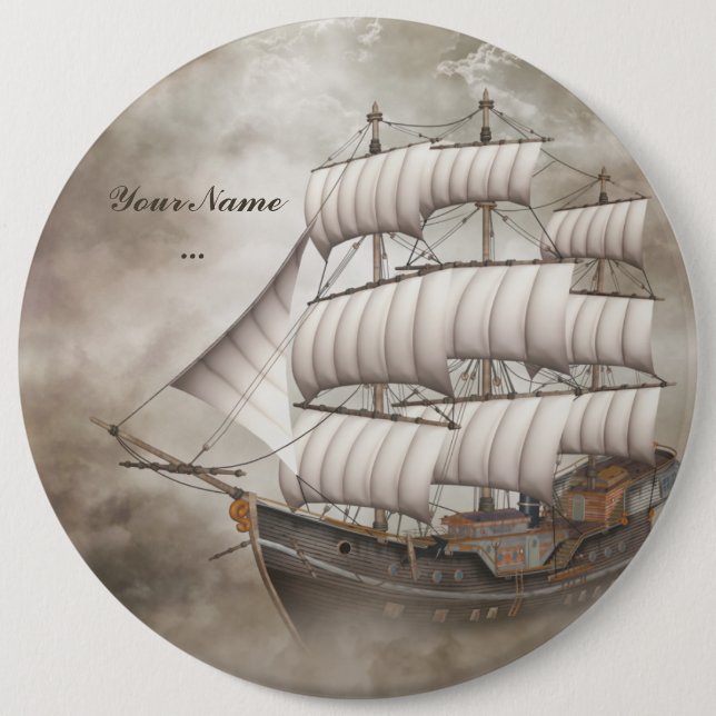 Schaltfläche "Cloud Ship" Button (Vorderseite)