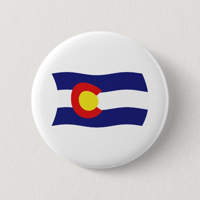 Schaltfläche Colorado Flag Button (Vorderseite)