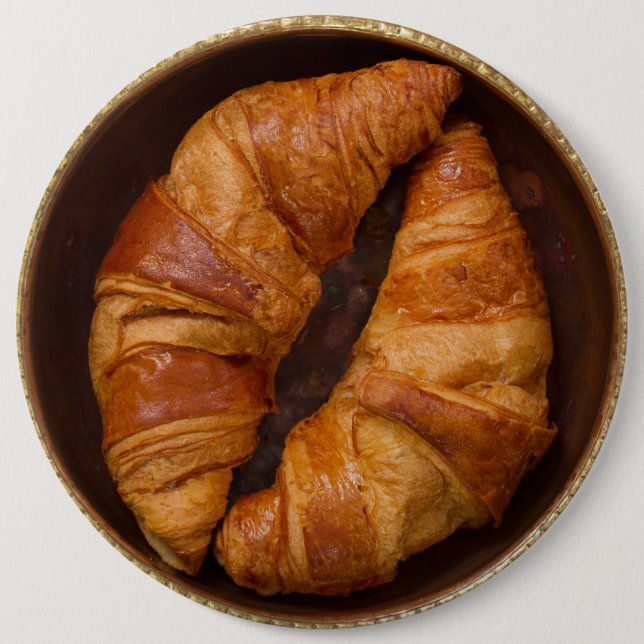 Schaltfläche "Croissants" Button (Vorderseite)