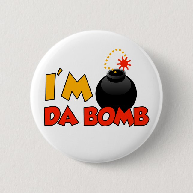 Schaltfläche Da Bomb Button (Vorderseite)