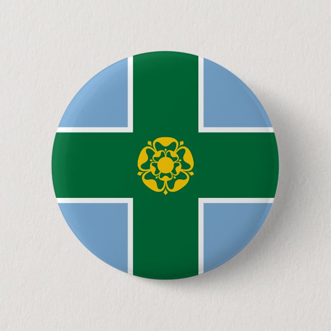 Schaltfläche "Derbyshire Pinback" Button (Vorderseite)