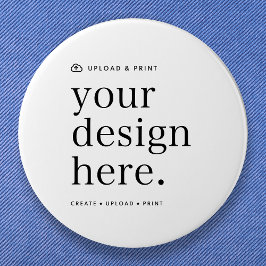 Schaltfläche "Design Upload 3" rund Button