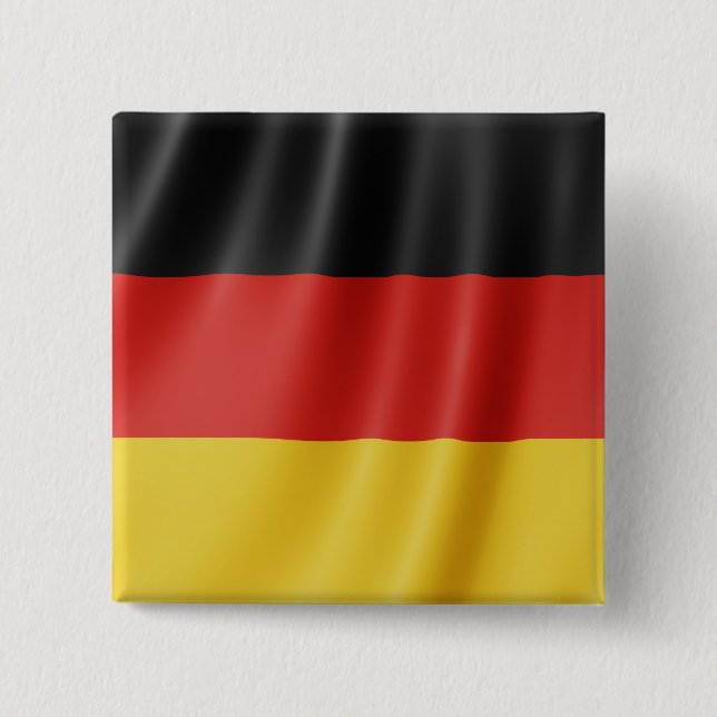Schaltfläche "Deutsche Flagge" Button (Vorderseite)