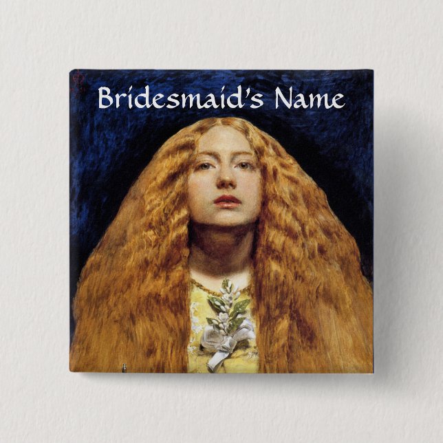 Schaltfläche: Die Bridesmaid Button (Vorderseite)