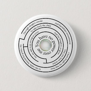 Schaltfläche "Du hast keinen Power über mir" Button