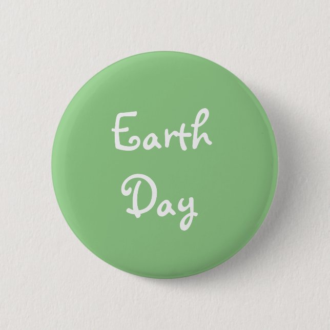 Schaltfläche "Earth Day" Button (Vorderseite)
