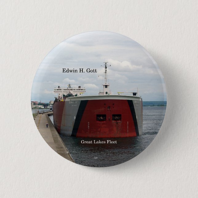 Schaltfläche Edwin H. Gott Button (Vorderseite)
