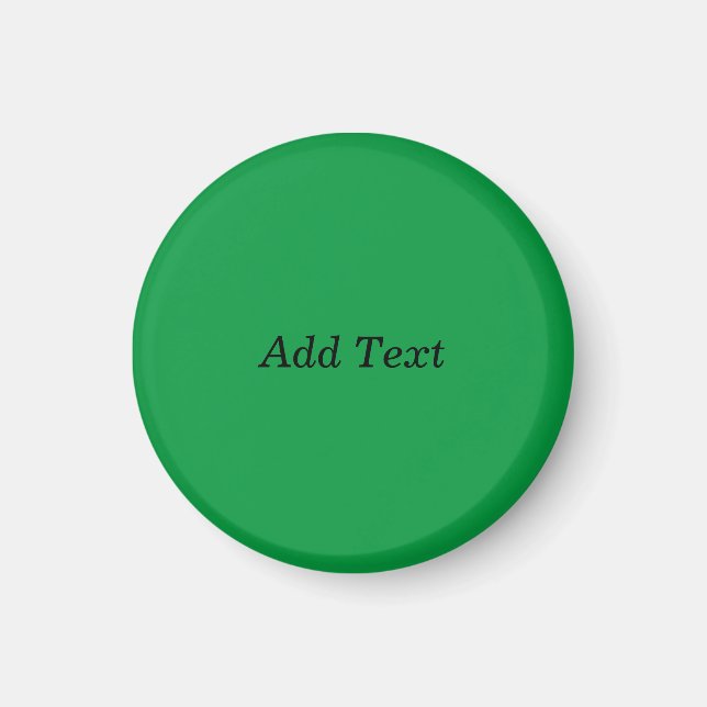 Schaltfläche "Eigene Texterstellung erstellen" Magnet (Vorne)