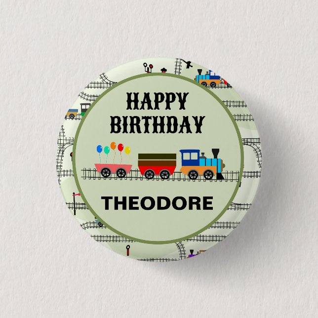 Schaltfläche "Eisenbahnkids Trains & Tracks" Button (Vorderseite)