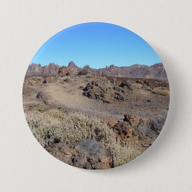 Schaltfläche "El Teide" Button (Vorderseite)