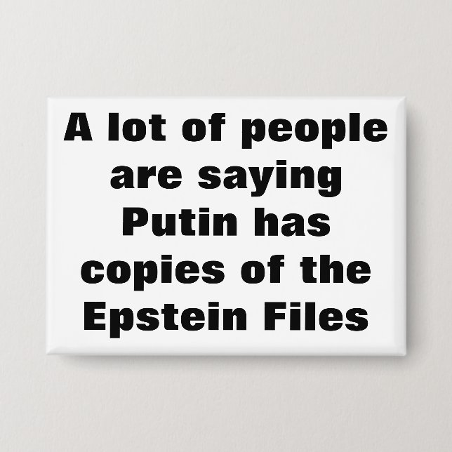 Schaltfläche Epstein Files Button (Vorderseite)