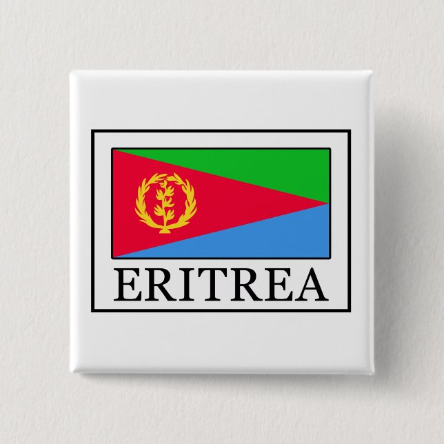 Schaltfläche Eritrea Button (Vorderseite)