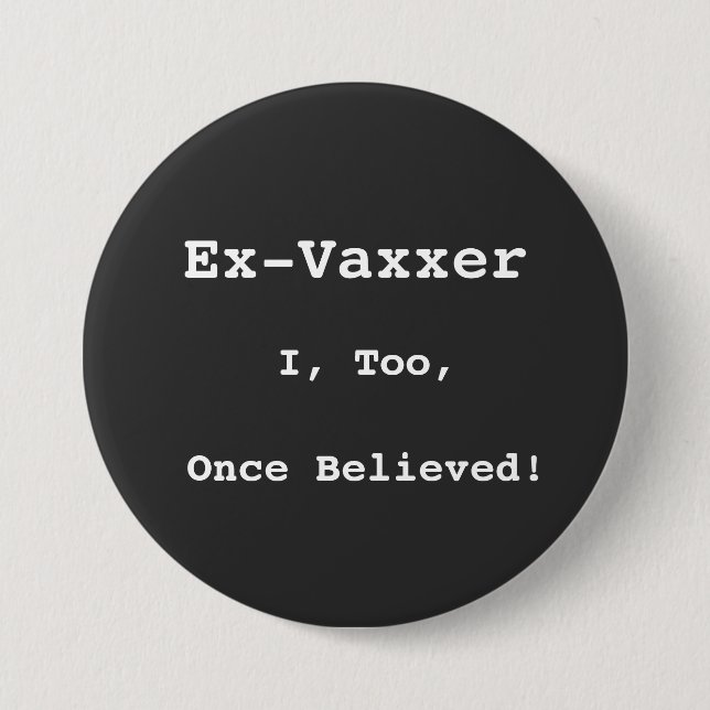 Schaltfläche, Ex-Vaxxer Button (Vorderseite)