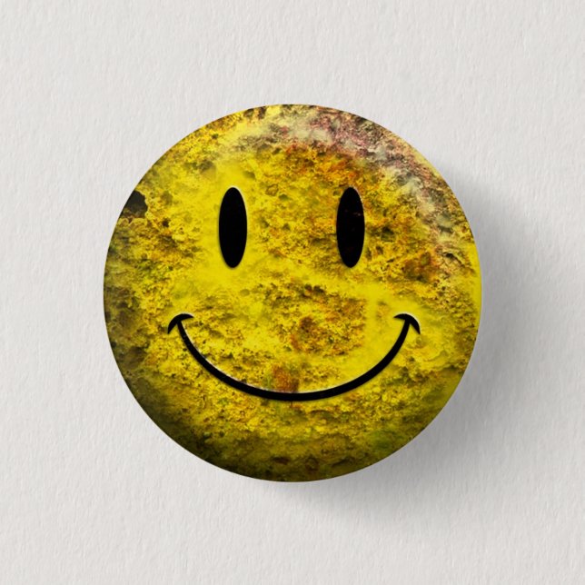 Schaltfläche "Extra Dirty Face Typ" Button (Vorderseite)