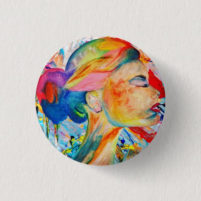 Schaltfläche Farbe in der Welt Button (Vorderseite)