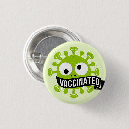 Schaltfläche "Farbiges Abzeichen mit Impfstoff" Button