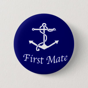 Schaltfläche "First Mate Pinback" für Schiffe Button