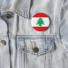 Schaltfläche "Flag Libanon" Button