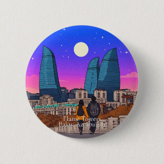Schaltfläche Flammentürme Button