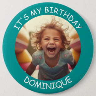Schaltfläche "Foto und Name Geburtstag" anpassen Button