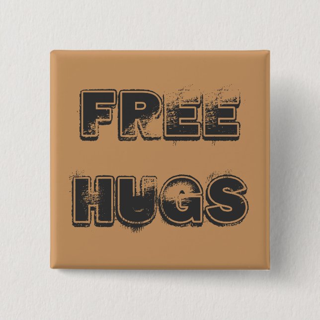 Schaltfläche "Free Hugs" Button (Vorderseite)