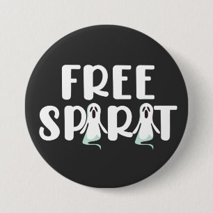 Schaltfläche "Free Spirit Halloween" Button