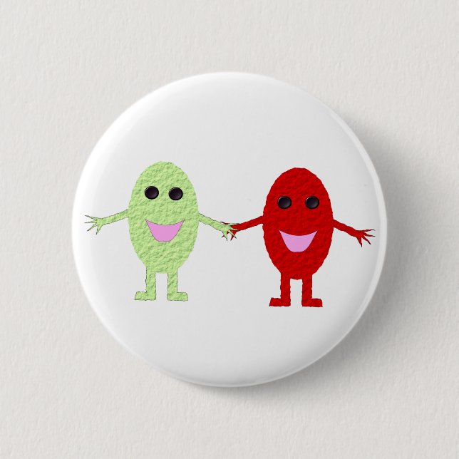Schaltfläche "Freunde" Button (Vorderseite)