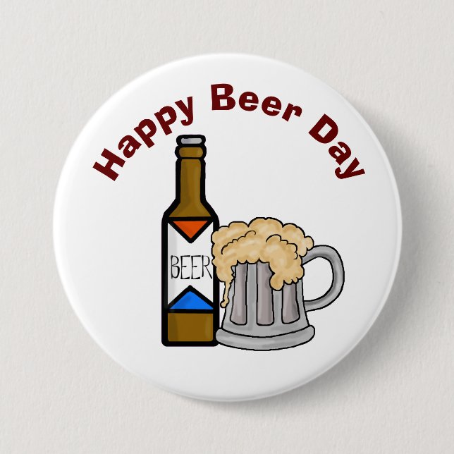 Schaltfläche "Fun Beer Day" Button (Vorderseite)